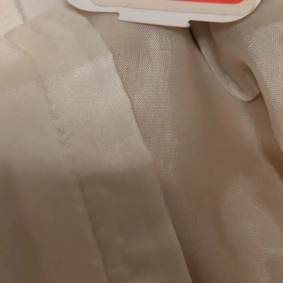 Akris Punto White on White Dinner or Office Slacks Women 34 Poly & Spandex - NWT - Picture 9 of 14